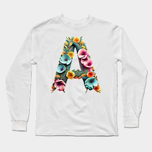 A for Long Sleeve T-Shirt